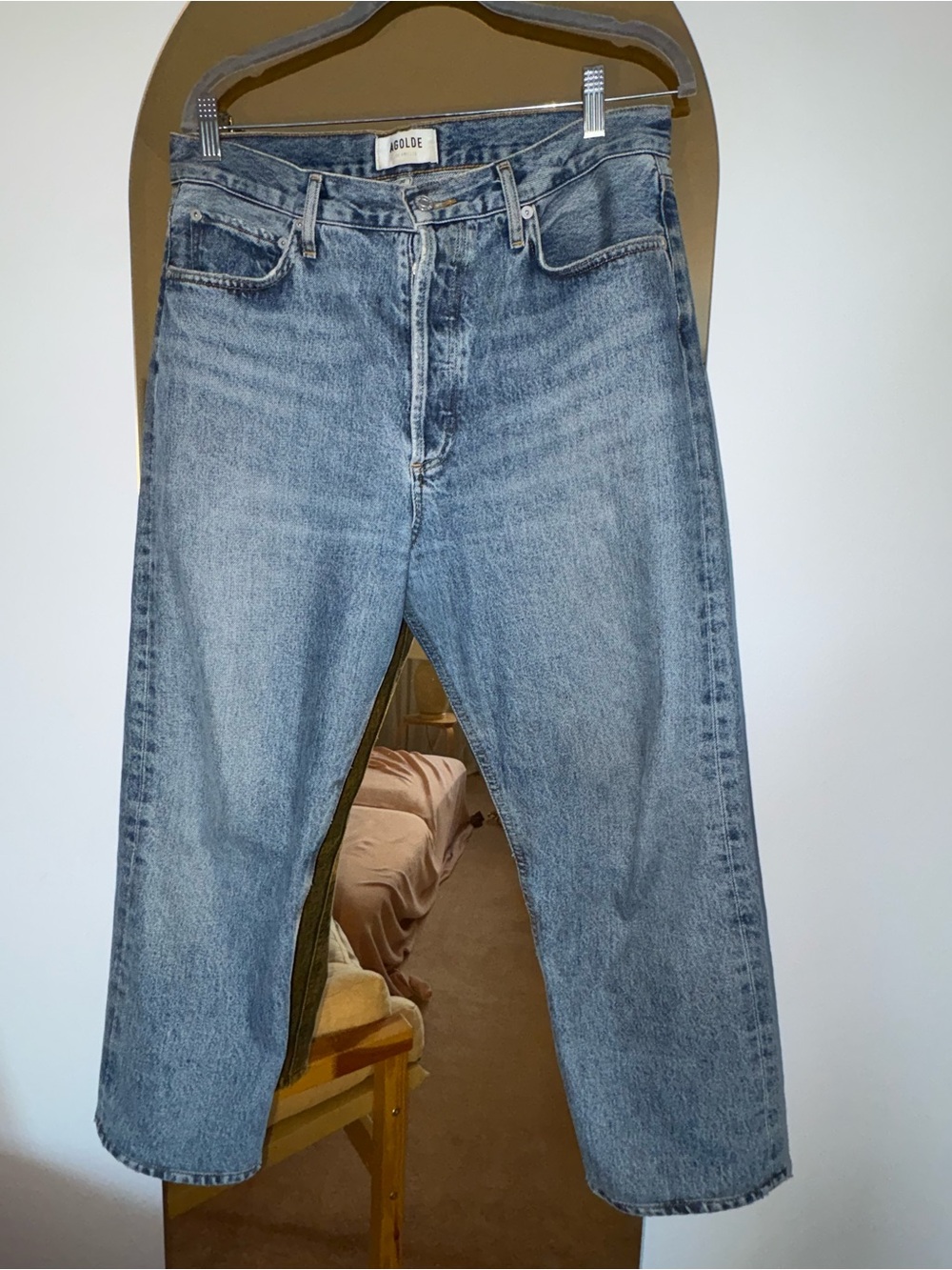 Agolde 90s Cropped Straight Leg Jean